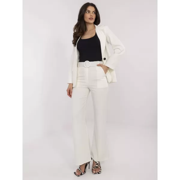  Dámské kalhoty ITALY MODA DHJ-SP-18737.08 ECRU 