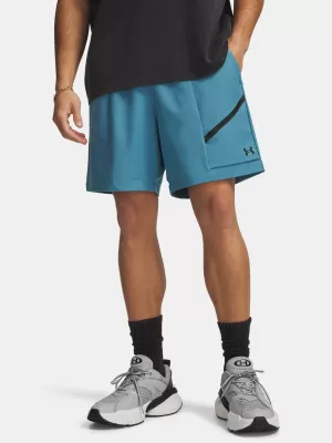 Pánské kraťasy UNDER ARMOUR UNSTOPPABLE WOVEN SHORTS 6009361-466 MODRÁ