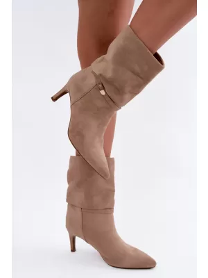 Dámské kotníkové boty BOTO 6519 BEIGE