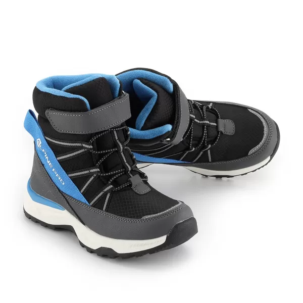  Dětské zimní sněhule ALPINE PRO KARSO BLACK 