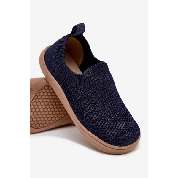  Dětské boty MILAMI BF-KNIT/66 BLUE 