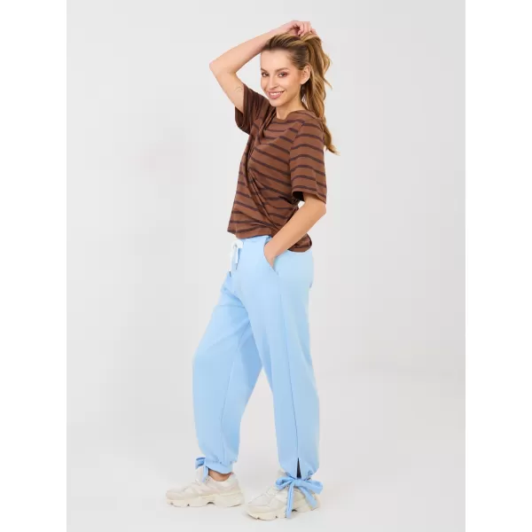  Dámské kalhoty FACTORY PRICE IT-SP-9987.16 LIGHT BLUE 