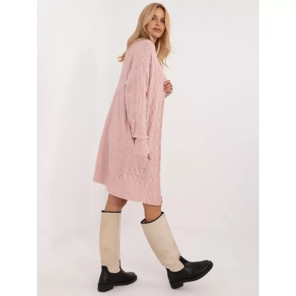  Dámský kardigan WOOL FASHION ITALIA AT-SW-2366.61 BRIGHT PINK 