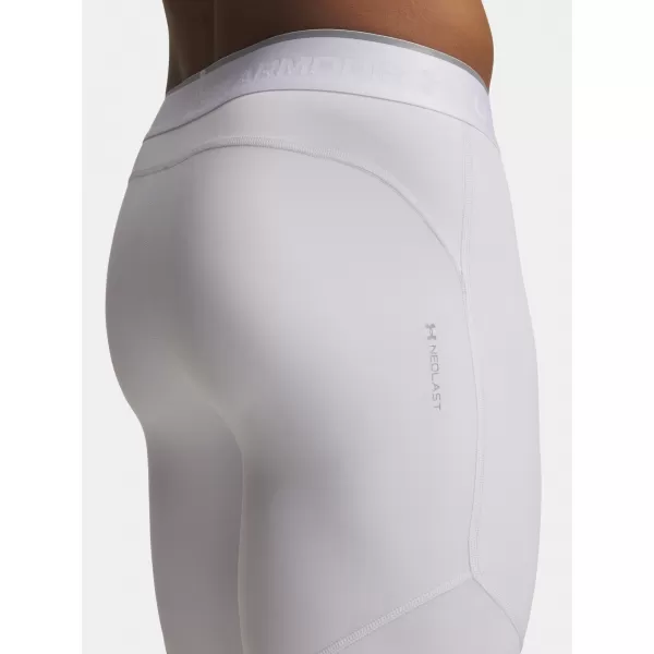  Pánské kraťasy UNDER ARMOUR HG ELITE LONG SHORTS 6015388-100 BÍLÁ 