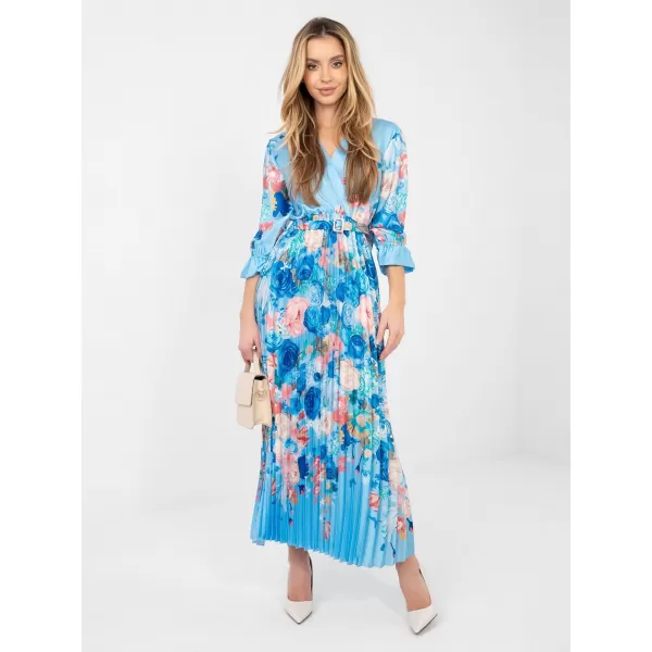  Dámské šaty ITALY MODA IT-SK-18828.92 LIGHT BLUE 
