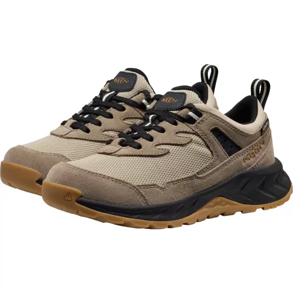  Dětské boty KEEN HIGHTRAIL WP YOUTH BRINDLE/OAK BUFF 