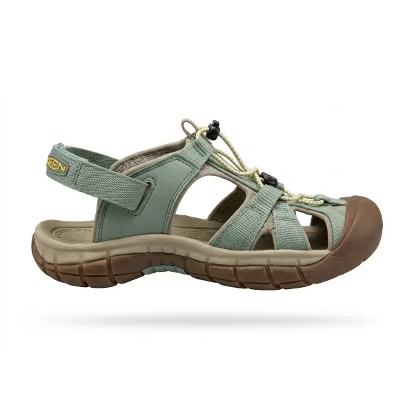  Dámské sandály KEEN RAVINE H2 WOMEN ICEBERG GREEN/WAX YELLOW 