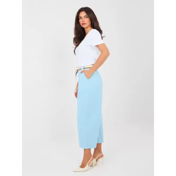  Dámské kalhoty RUE PARIS IT-SP-FL9929-1.74 LIGHT BLUE 