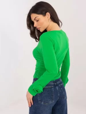 Dámská halenka ITALY MODA IT-BZ-22079.55 BRIGHT GREEN