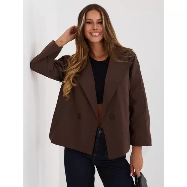  Dámská bunda RUE PARIS IT-KR-FL8897KSM.02 BROWN 