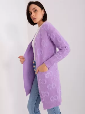 Dámský svetr WOOL FASHION ITALIA AT-SW-234502.38X VIOLET