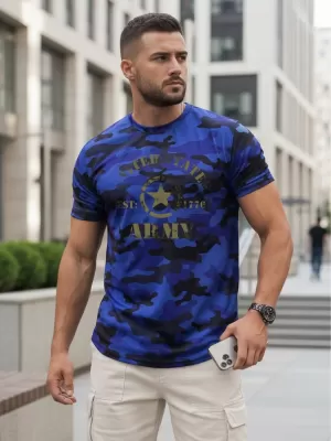 Pánské triko DSTREET MODRÁ