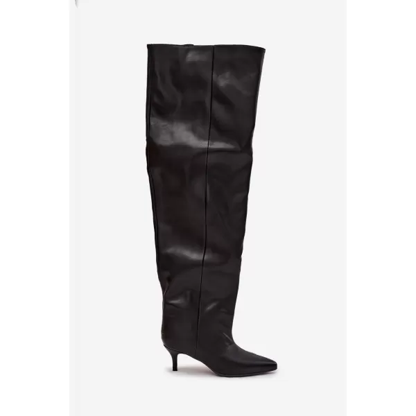  Dámské kozačky BOTO 8506 BLACK 