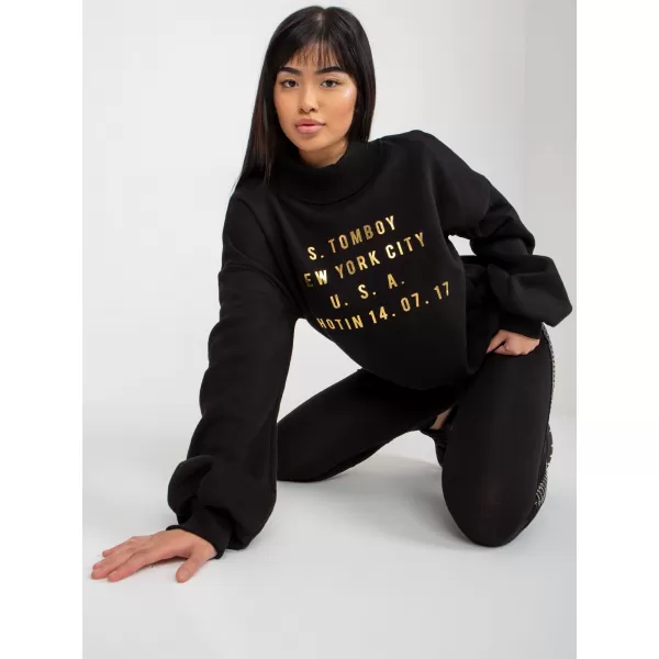  Dámská mikina EX MODA EM-BL-643.39X NOIRE 