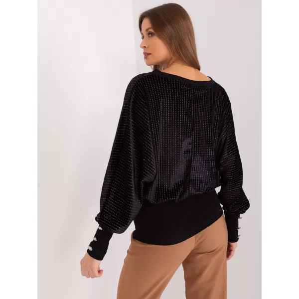  Dámská halenka RUE PARIS RV-BZ-7348.11 NOIRE 