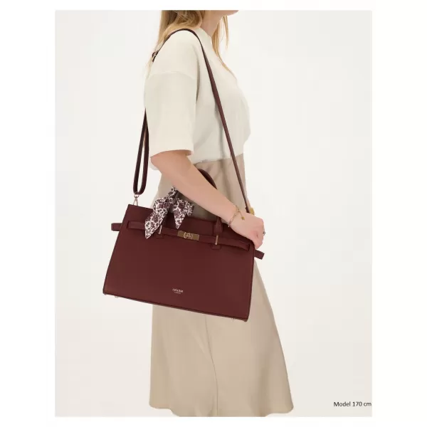  Shopper taška Charm London The Hamptons W01592 Bordeaux red BORDEAUX RED 