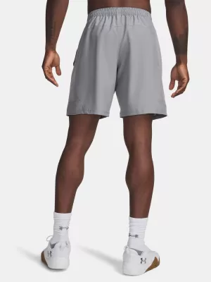 Pánské kraťasy UNDER ARMOUR TECH UTILITY SHORTS 6005117-035 ŠEDÁ