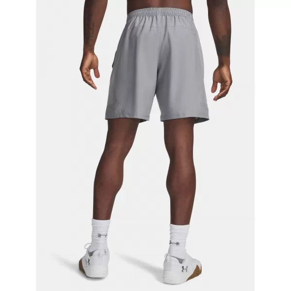  Pánské kraťasy UNDER ARMOUR TECH UTILITY SHORTS 6005117-035 ŠEDÁ 