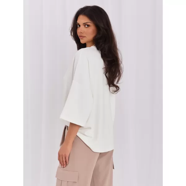  Dámská halenka RUE PARIS RV-BZ-A1188.63 WHITE 