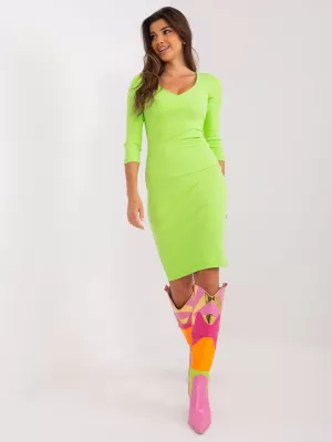 Dámské šaty RELEVANCE RV-SK-8945.04 BRIGHT GREEN