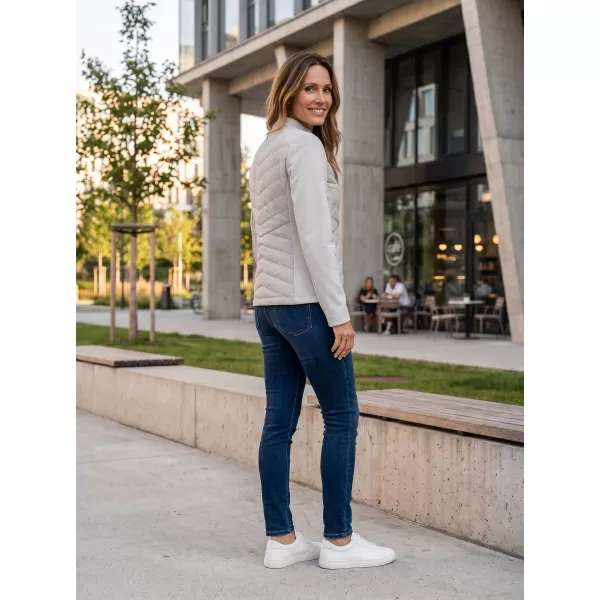  Dámská hybridní bunda MALFINI PREMIUM CROSS 556 SILVER GRAY 