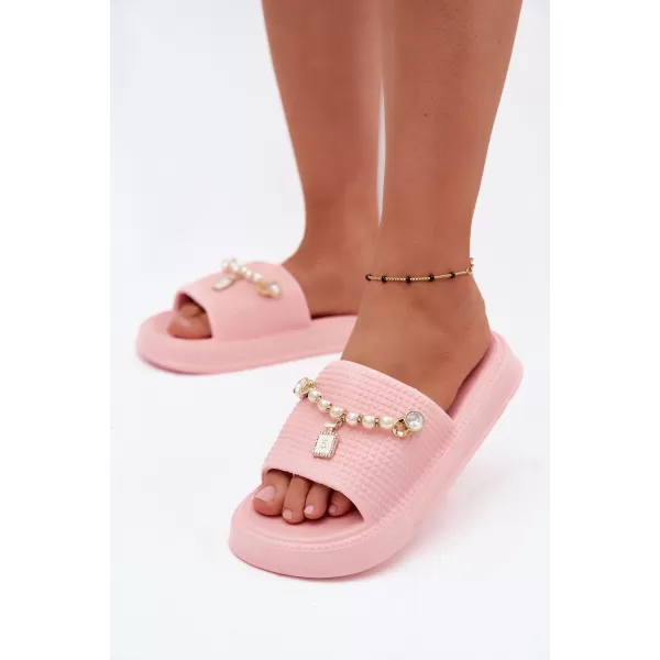  Dámské pantofle BOTO 56160 PINK 