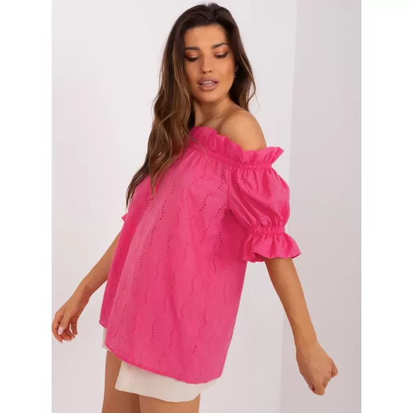  Dámská halenka LAKERTA LK-BZ-509355.68P DARK PINK 
