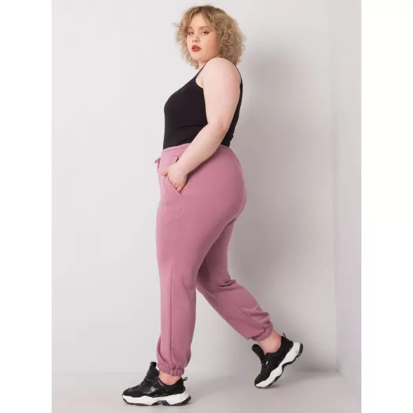  Dámské tepláky BASIC FEEL GOOD RV-DR-6331.86 DARK PINK 