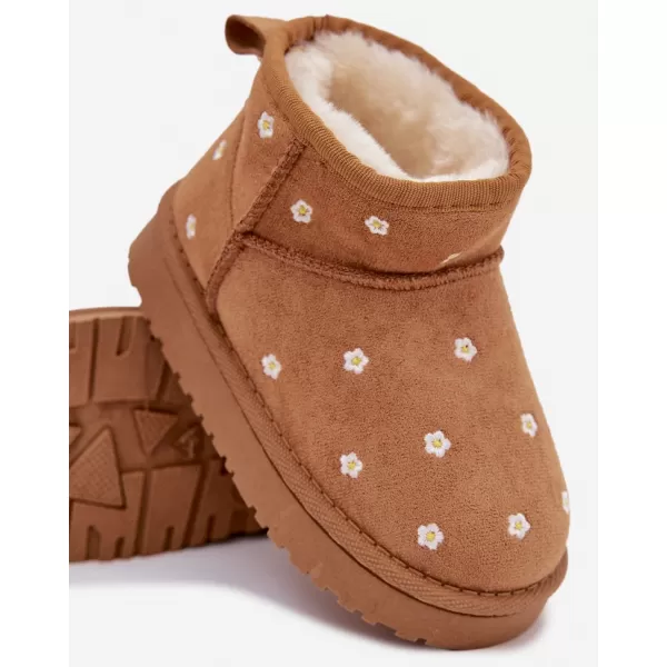  Dětské sněhule BOTO 20406-1B/2B/3B CAMEL 