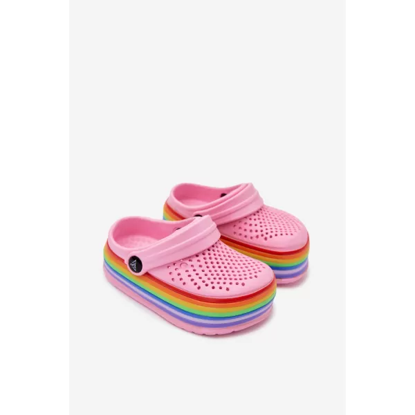  Dětské pantofle BOTO D2016/D2015 PINK 