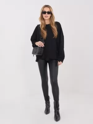 Dámská mikina RUE PARIS RV-BL-A1063.96 NOIRE