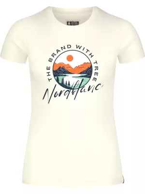 Dámské triko NORDBLANC STARLIGHT NBSLT8176 BÍLÁ