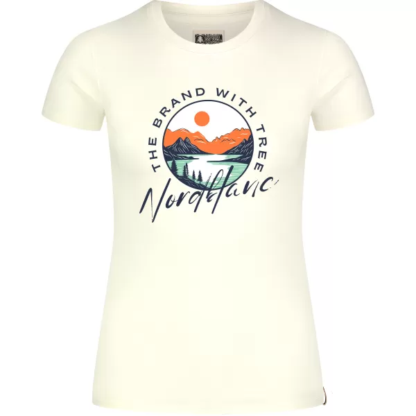  Dámské triko NORDBLANC STARLIGHT NBSLT8176 BÍLÁ 