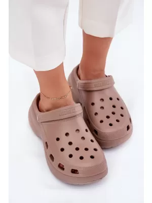 Dámské pantofle BIG STAR SHOES RR274A121 BEIGE