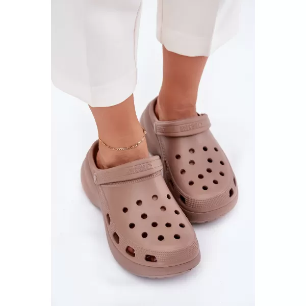  Dámské pantofle BIG STAR SHOES RR274A121 BEIGE 