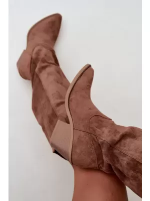 Dámské kozačky BOTO CLS-627 BROWN