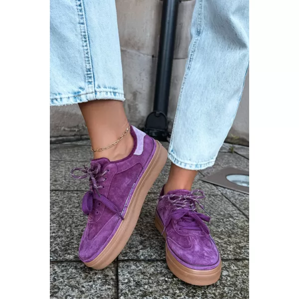  Dámské tenisky BIG STAR SHOES UU274772 PURPLE SHADOWS 