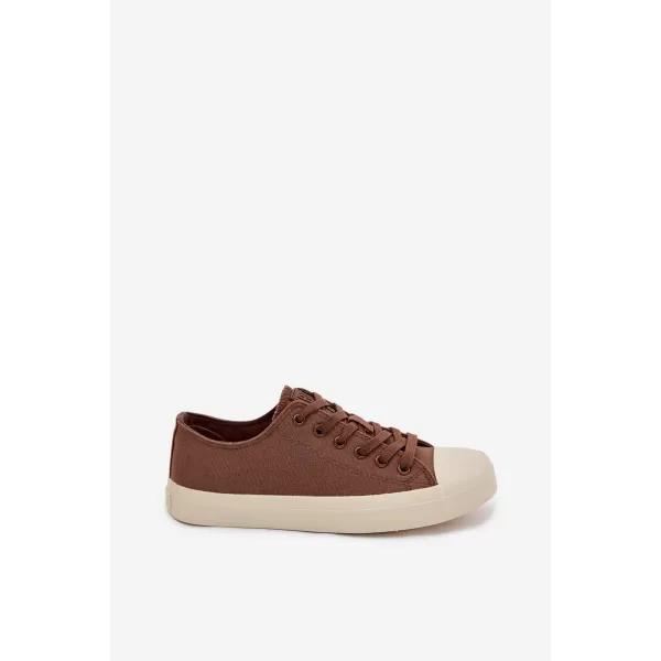  Dámské tenisky BIG STAR SHOES TT274123 BROWN/BEIGE 