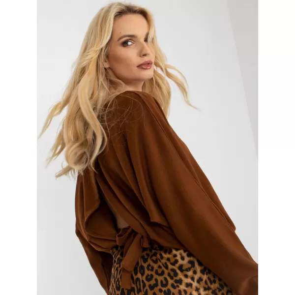  Dámská halenka OCH BELLA TW-BZ-BE-M327.29 BROWN 