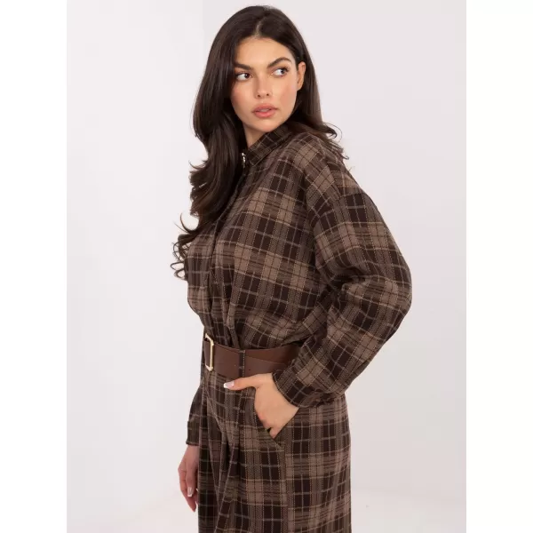  Dámská košile ITALY MODA IT-KS-21638.02 BROWN 
