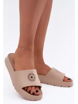 Dámské pantofle BIG STAR SHOES UU274074 SHADES OF BROWN AND BEIGE