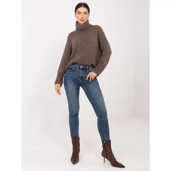  Dámský svetr FACTORY PRICE CH-SW-72989.68 DARK BEIGE 