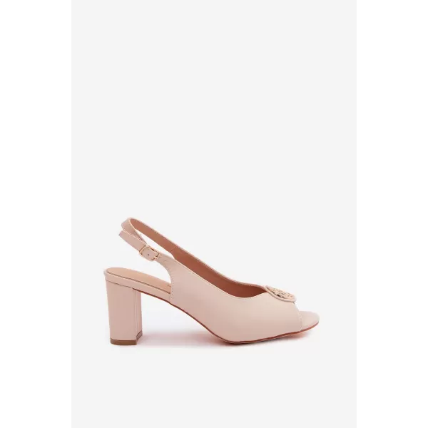  Dámské sandály BOTO 26SD98-9823 BEIGE 
