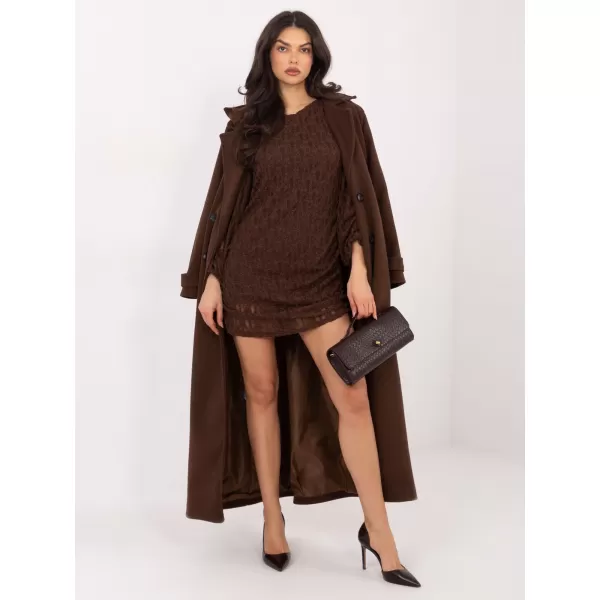  Dámské šaty ITALY MODA IT-SK-9975.99 BROWN 