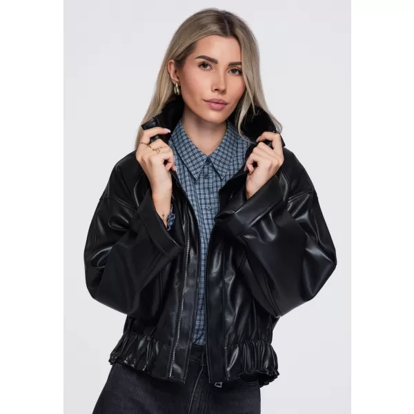  Dámská bunda OMBRE OW-JT-E0007 BLACK 