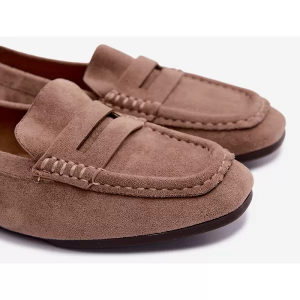  Dámské mokasíny BOTO D-307 BEIGE 