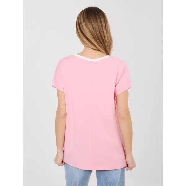  Dámské triko RELEVANCE RV-BZ-A1174.91 BRIGHT PINK 