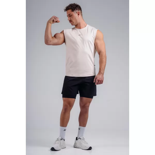 Funkční tank top NEBBIA PRIMAL 874 CREAM 