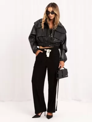 Dámské kalhoty ITALY MODA IR-SP-YV2821.02 BLACK