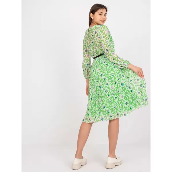  Dámské šaty ITALY MODA DHJ-SK-10536A-1.80 BRIGHT GREEN 